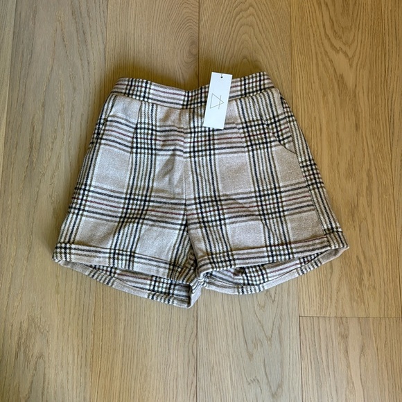 Vici Pants - Vici Plaid Shorts